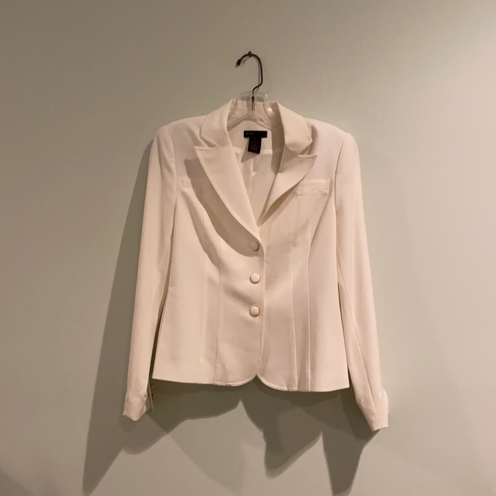 Grace Elements Petite White Blazer